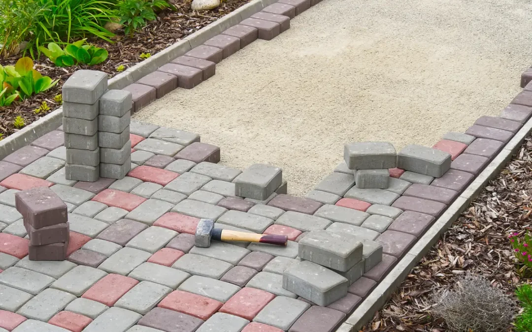 Laying A Paver Sidewalk